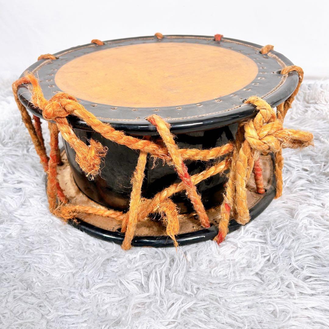 【希少】太鼓　締太鼓　和楽器　バチ　ケース　和太鼓