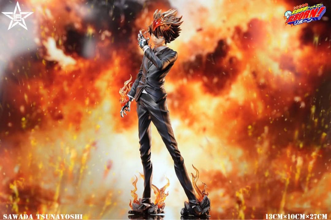 家庭教師ヒットマンREBORN 沢田綱吉 ガレージキット フィギュア1/6サイズ