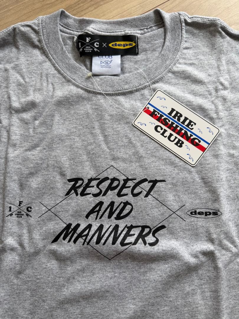 Irie Fishing Club Tシャツ グレー