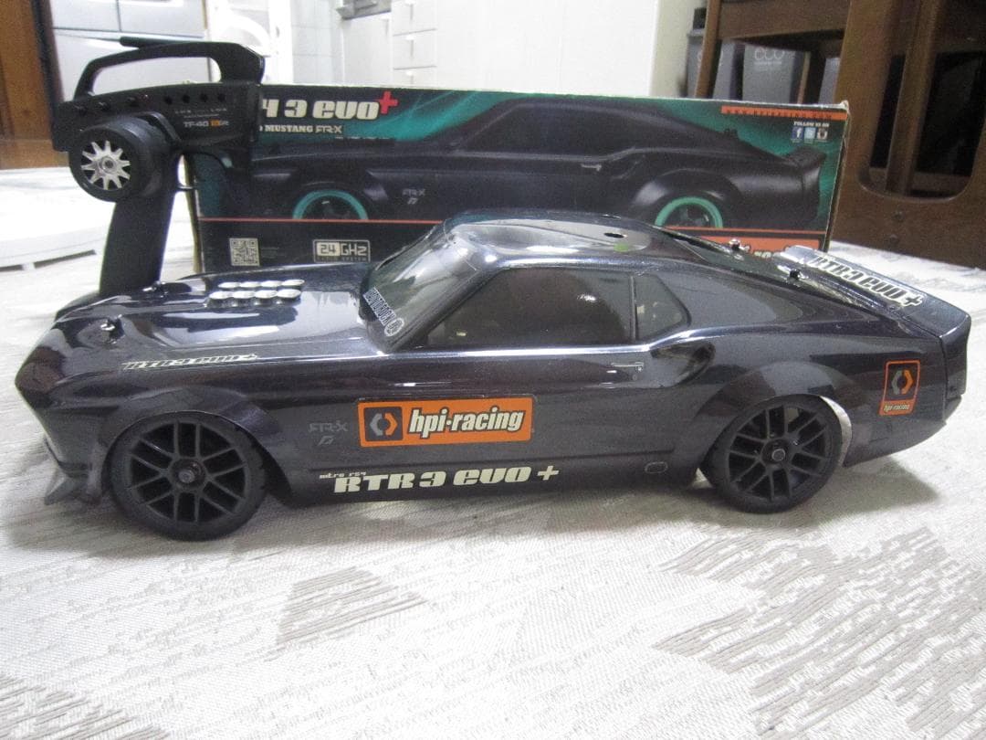 ト*ン様 日本未発売 HPI RS4 3EVO⁺ マスタング 完全動作品 エンジ