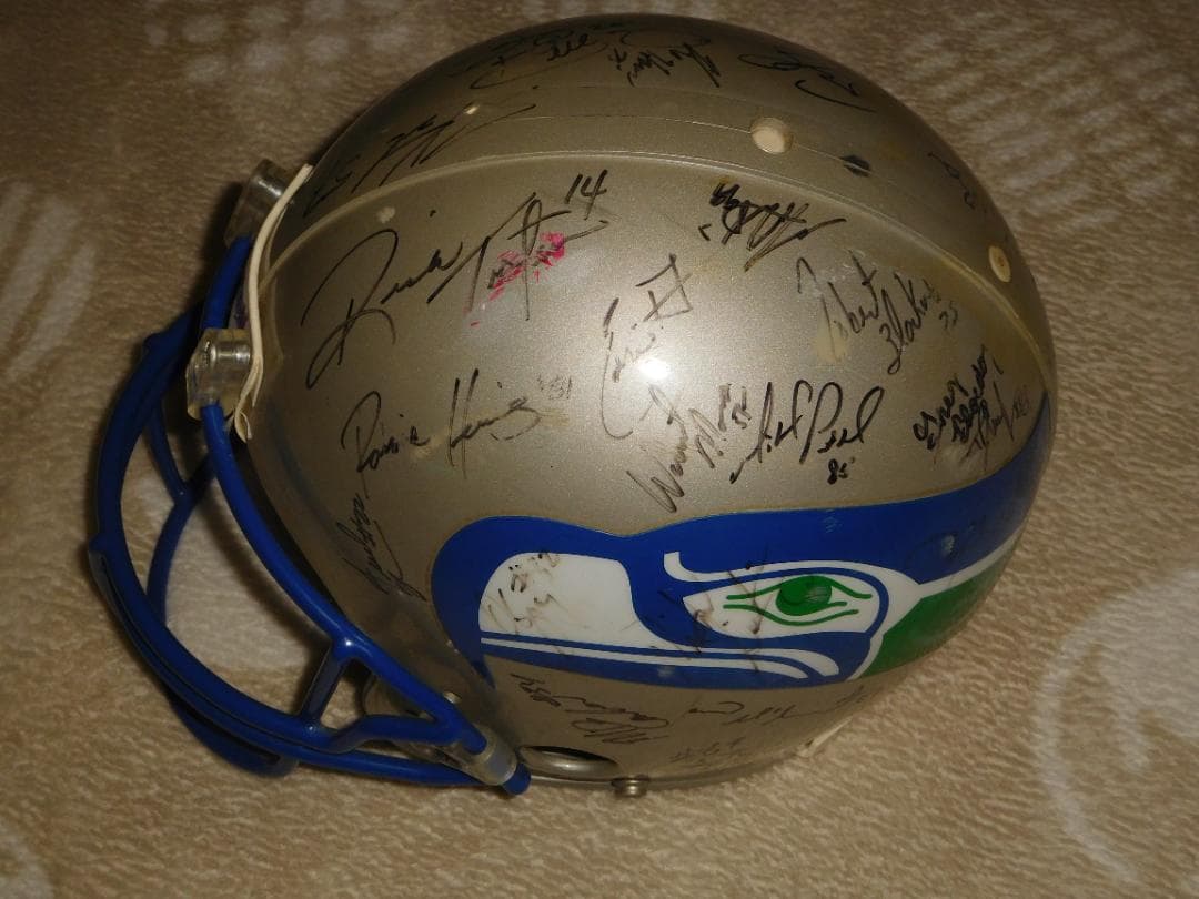RIDDELL シーホークス アメリカンフットボール ヘルメット NFL