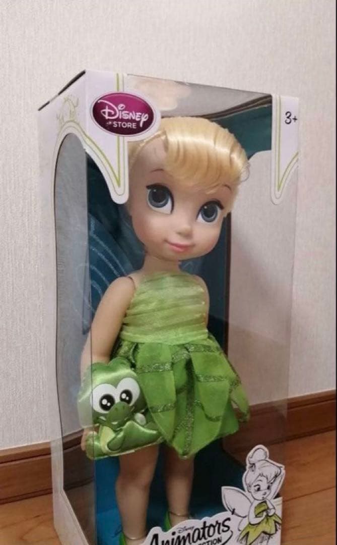 Disney ディズニー　ぬいぐるみ　アニメータードール　ティンカーベル　チップ