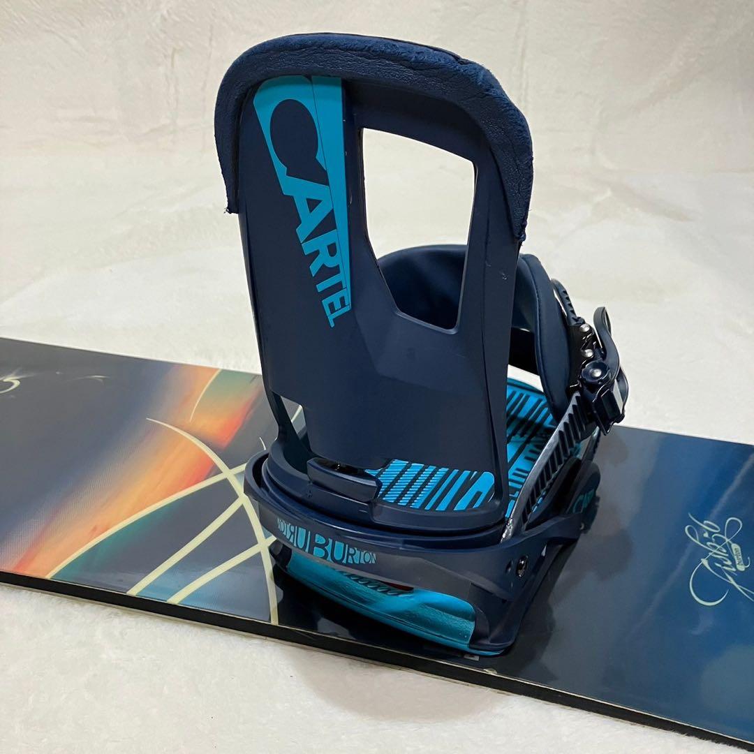 BURTON Fish 156 CARTEL カーテル スノーボード 板バイン