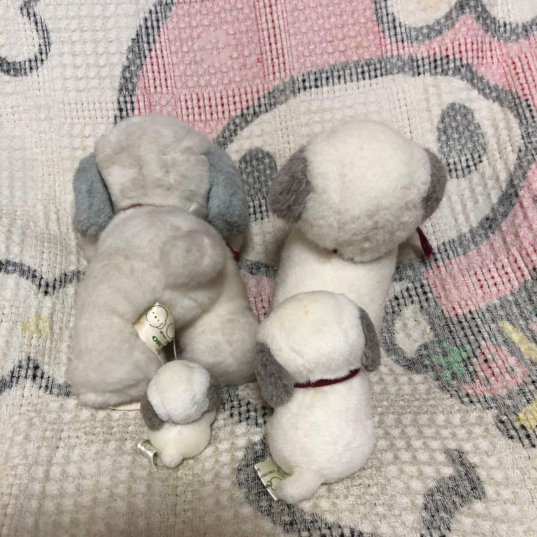 オリエンタルトーイ　うめ吉　ぬいぐるみ　難あり4コセット　中古品