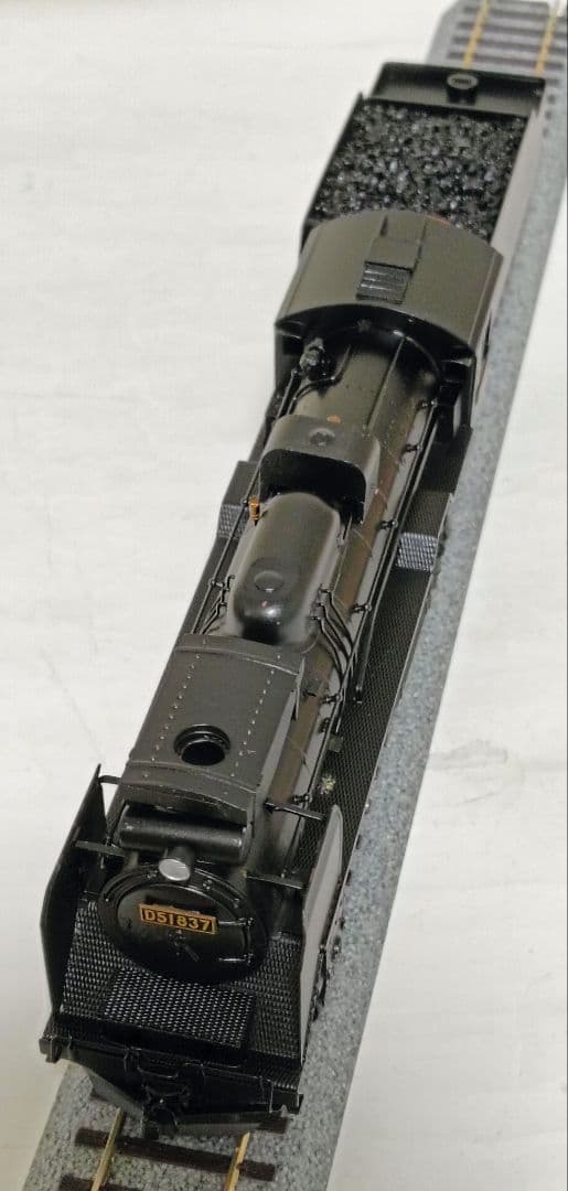 HOゲージ 天賞堂アダチ Ｄ51重装備蒸気機関車、メンテナンス済