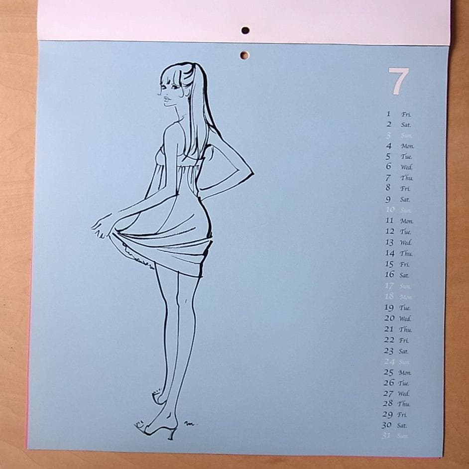 【カレンダー】morimoto miyuki「Calender 2005」