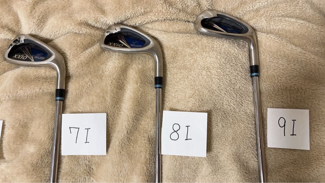8代目XXIOアイアン5〜9+P taylormade ウェッジ