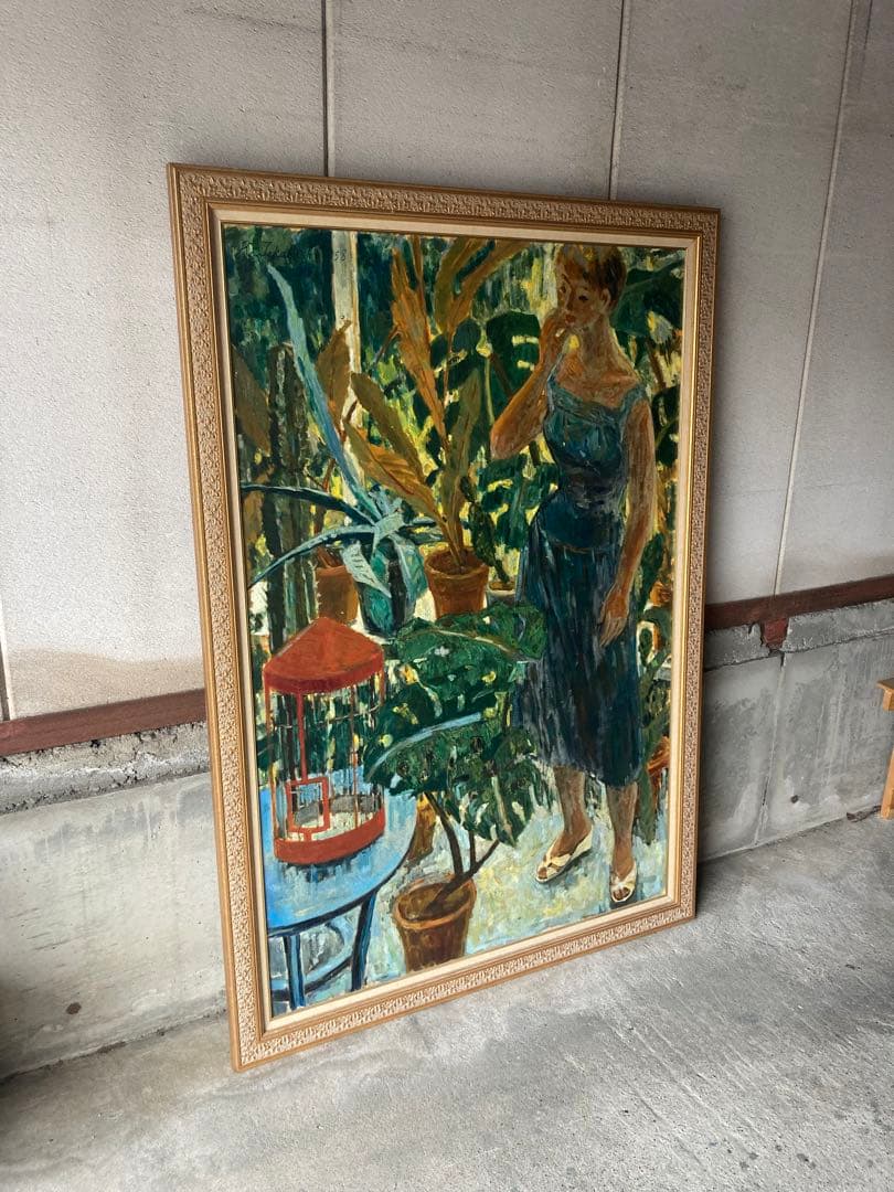 美術品　油彩画　油絵