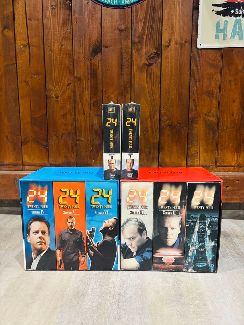 24 DVD ボックスセット シーズン1-8