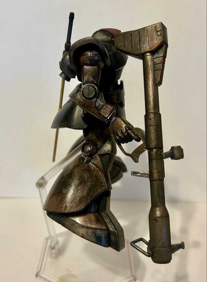 HGリック・ドム完成品　汚し塗装
