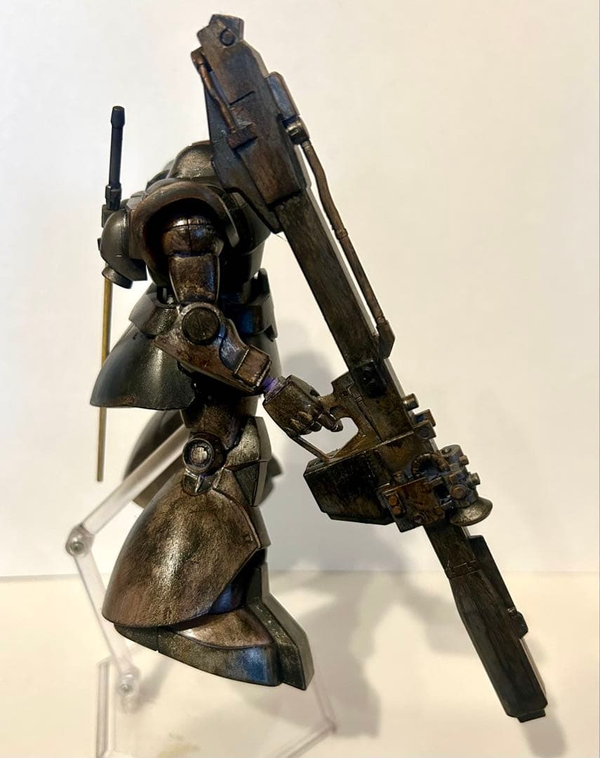 HGリック・ドム完成品　汚し塗装
