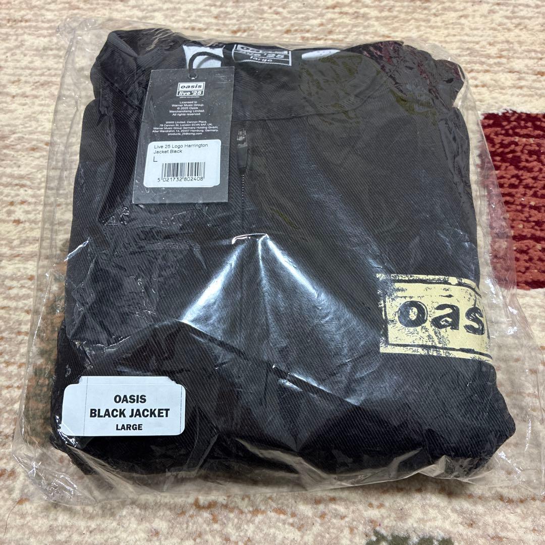 ミュージシャン Oasis Live '25 Logo Harrington Jacket