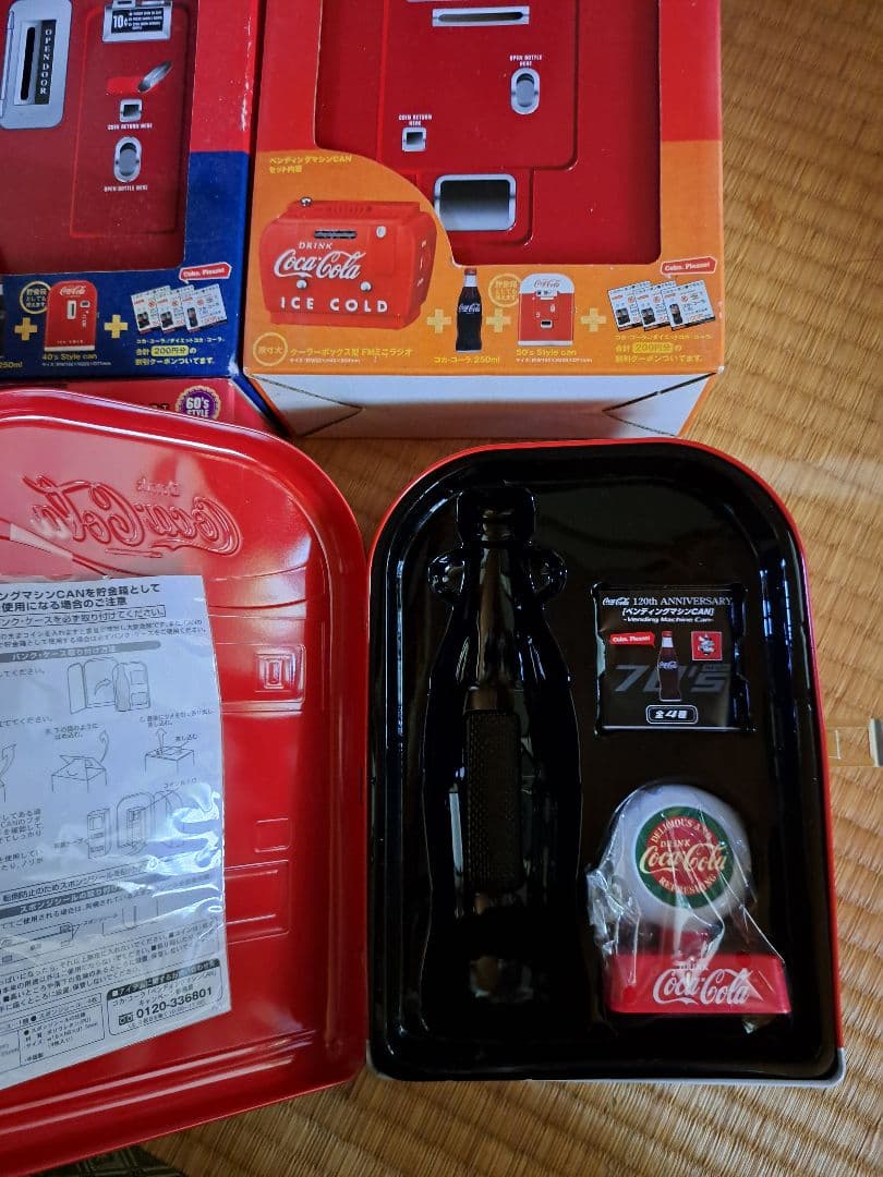 コカ・コーラ　120周年記念　ベンディングマシンCAN ノベリティ 希少 レア