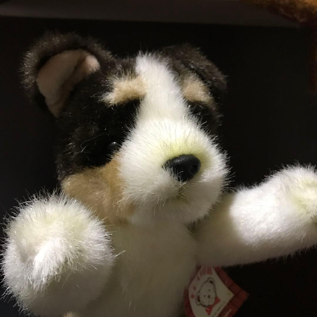 ぬいぐるみ　犬　いぬ　シェルティー　仔犬　サンアロー　レトロ❣️