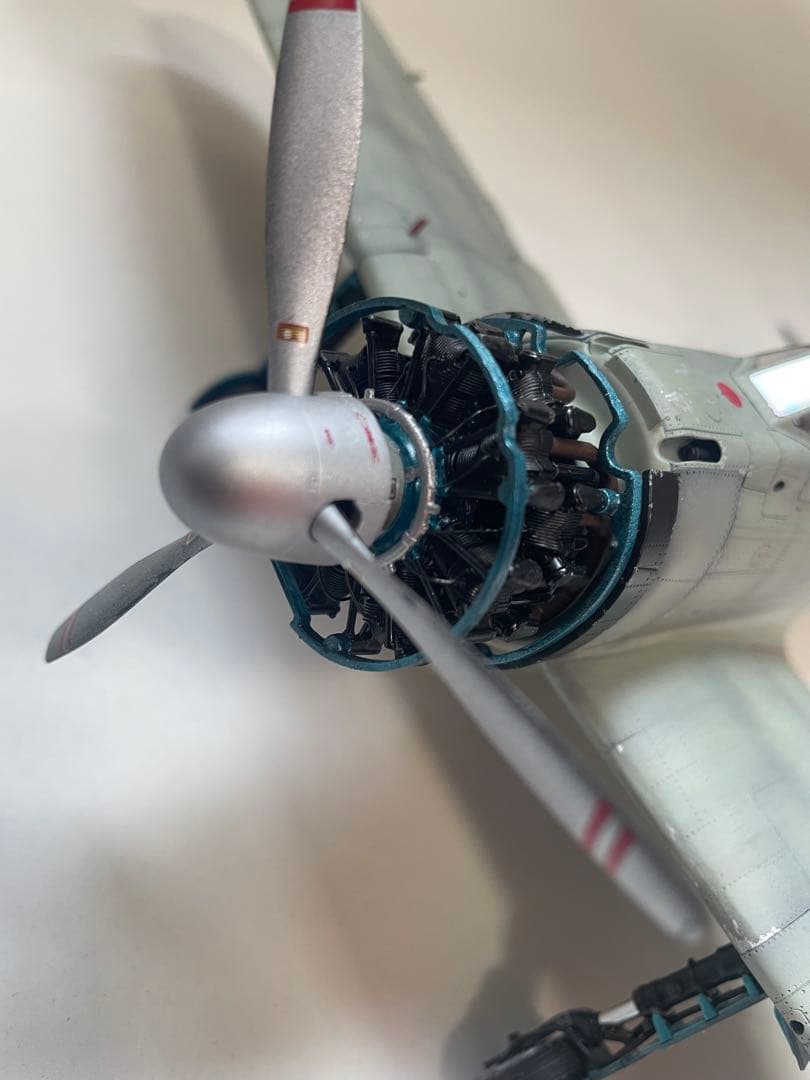 タミヤ1/32 三菱海軍零式艦上戦闘機21型完成品