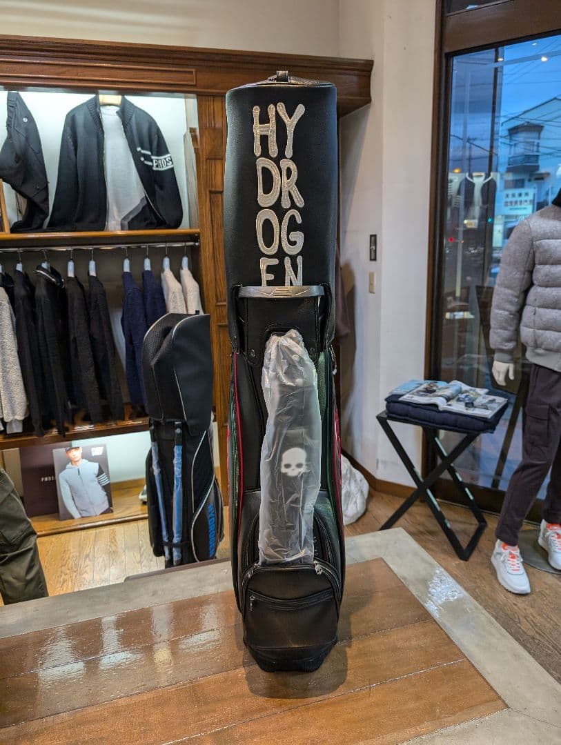 こ*つ様 HYDROGEN スカルデザイン キャディバッグ