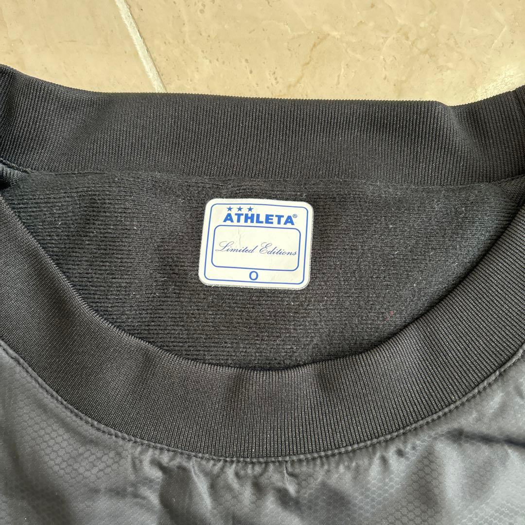 ★美品★ATHLETA 保温裏地付！防寒ジャージ ピステ 上下セット O LL