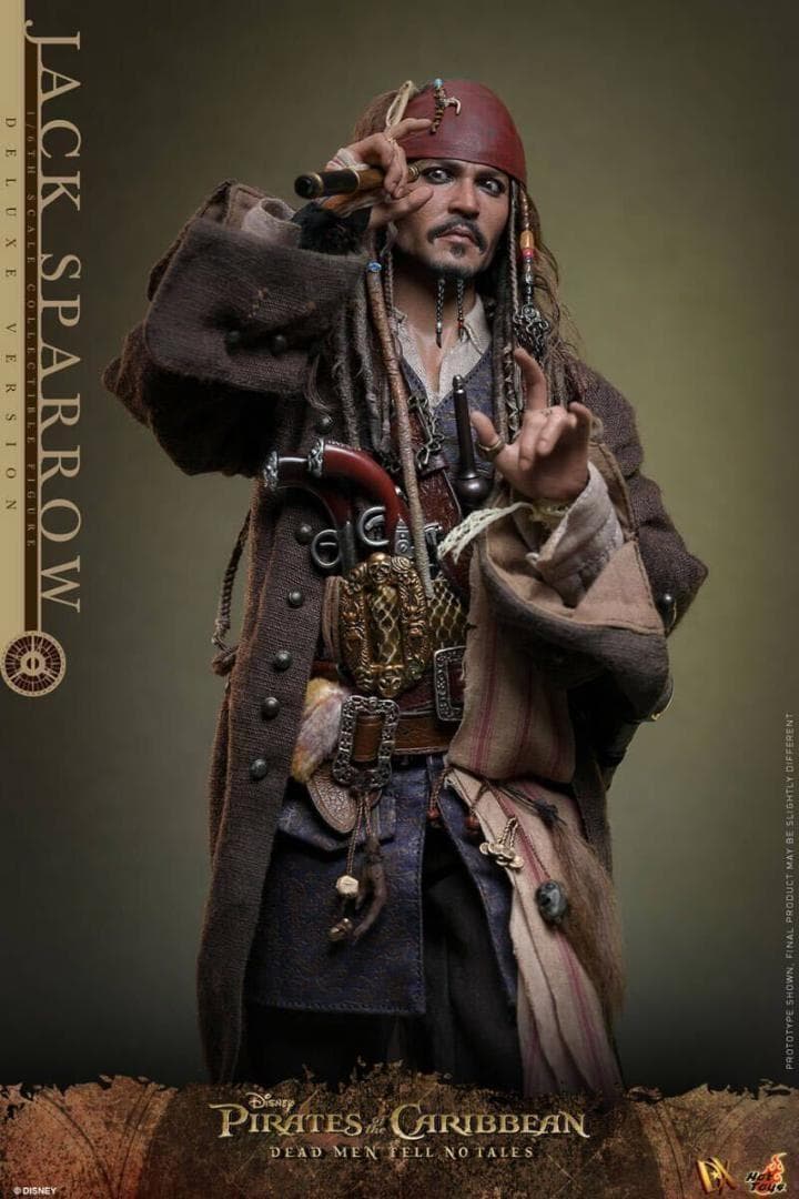 ホットトイズ 1/6 ジャック・スパロウ 2.0 デラックス版 新品 DX38