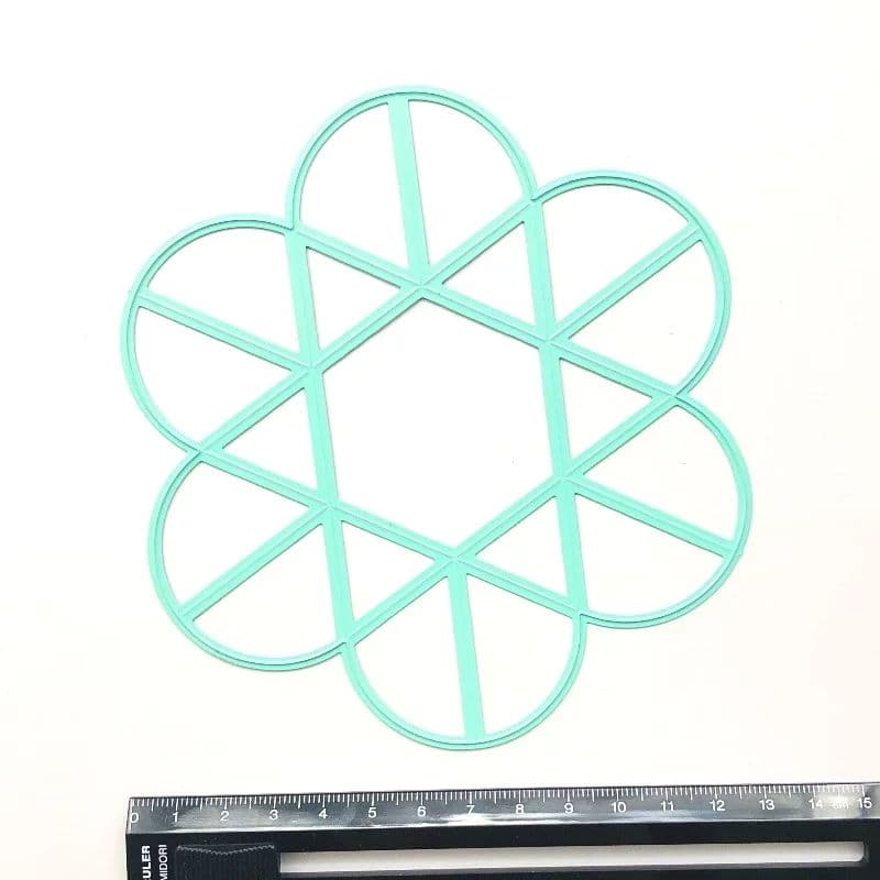 ★新入荷★和風　花型　メッセージカード　カッティングダイ