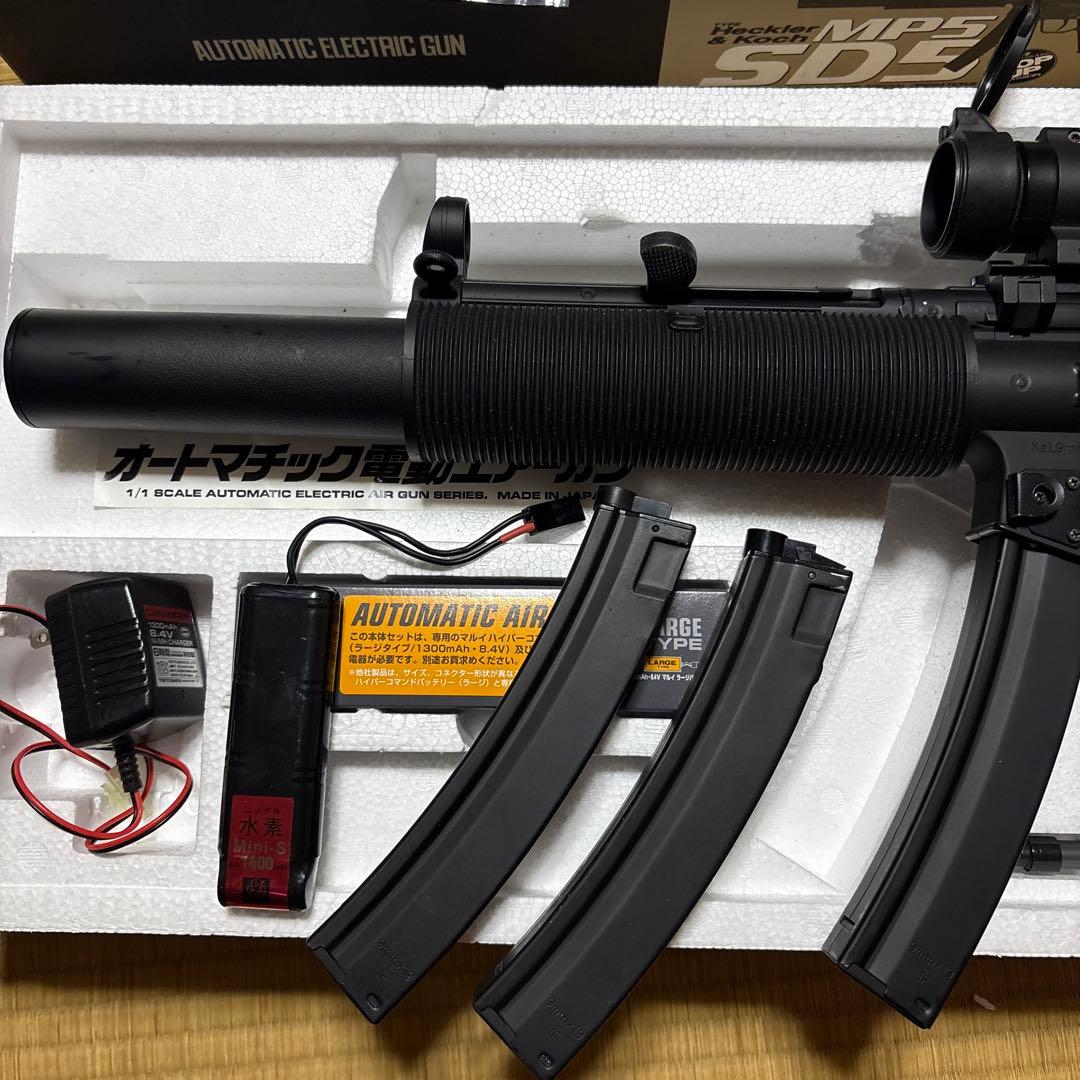 美品 東京マルイ スタンダード電動ガン MP5 SD5 セット 次世代 好きにも
