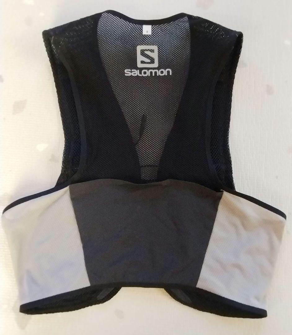 Salomon S/LAB センス２　トレイルランニングベスト 黒/グレー