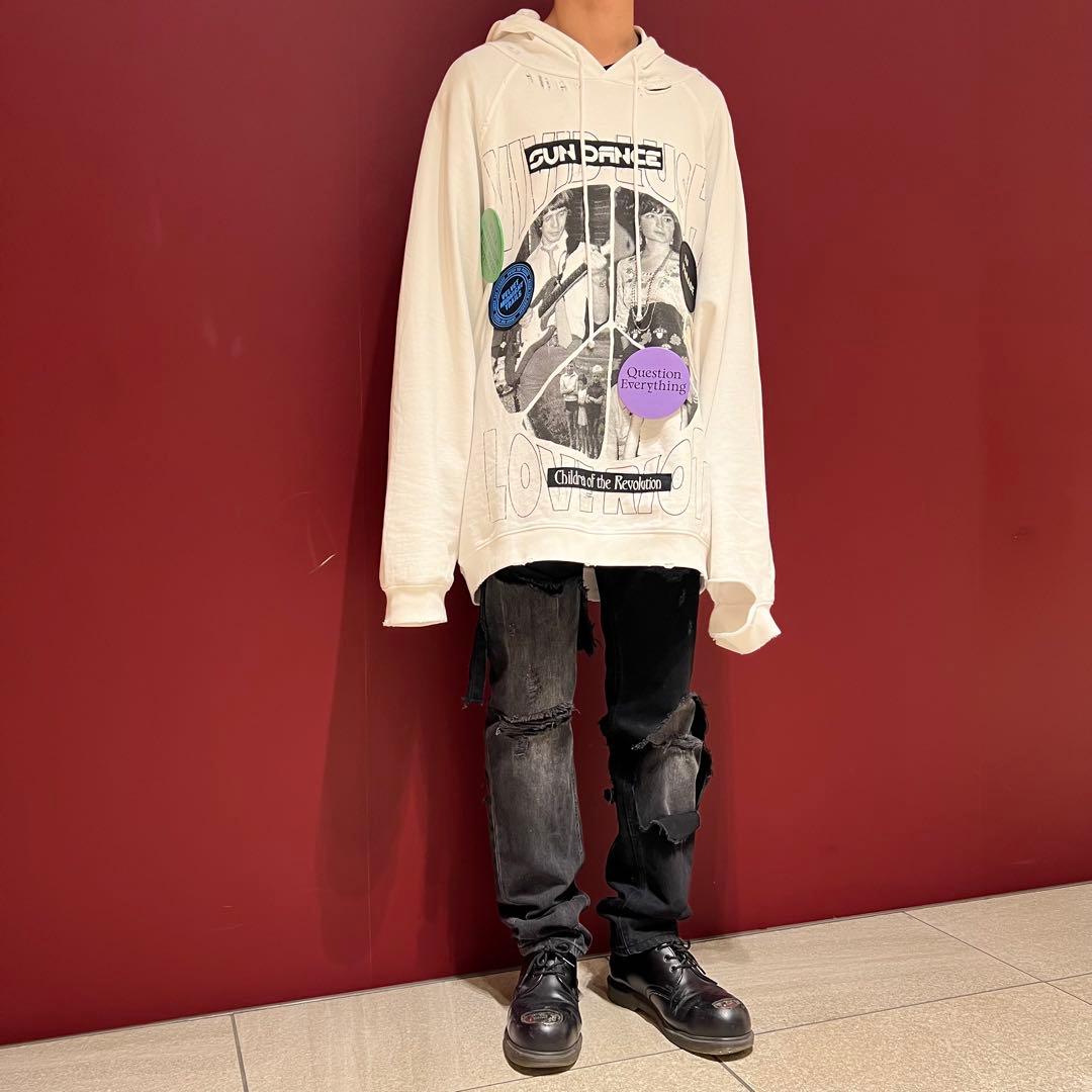 （確実正規品）RAFSIMONS 19/20AWデストロイパンツ