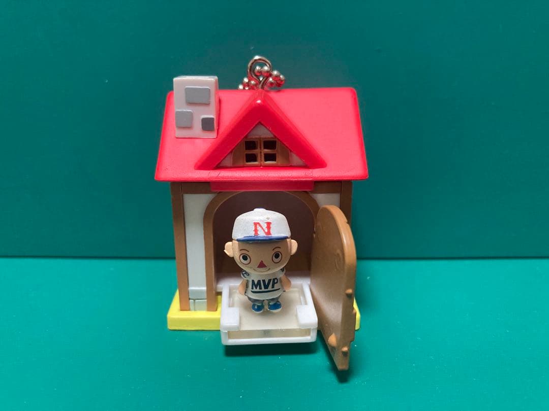 ユージン　おいでよどうぶつの森　ミニミニハウスキーチェーン　フィギュア