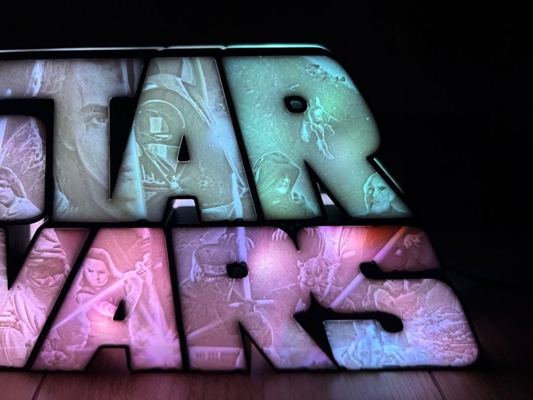 スターウォーズ STARWARS ライト リモコン付き 多色機能