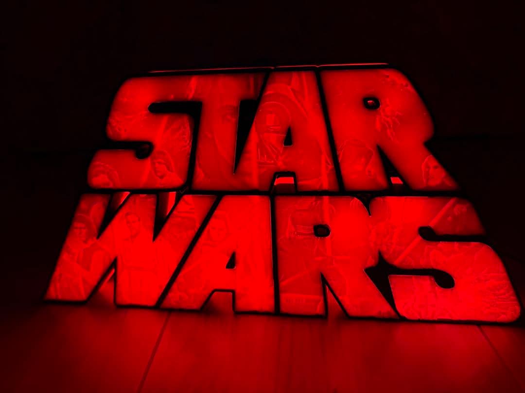 スターウォーズ STARWARS ライト リモコン付き 多色機能