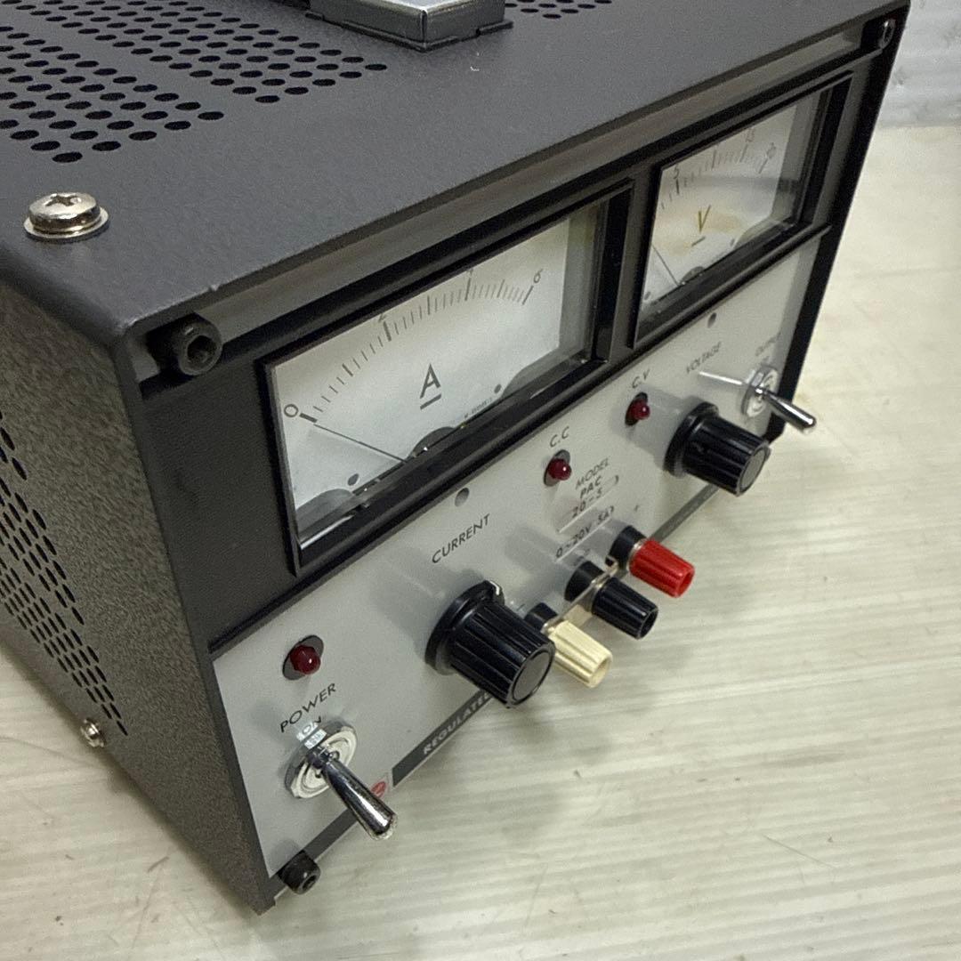 KIKUSUI MODEL PAC 20-5 0~20V 5A 可変安定化電源