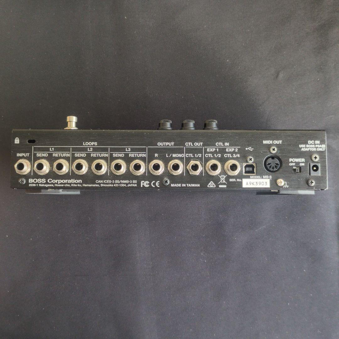 BOSS MS-3 マルチエフェクトスイッチャー 純正アダプター付き