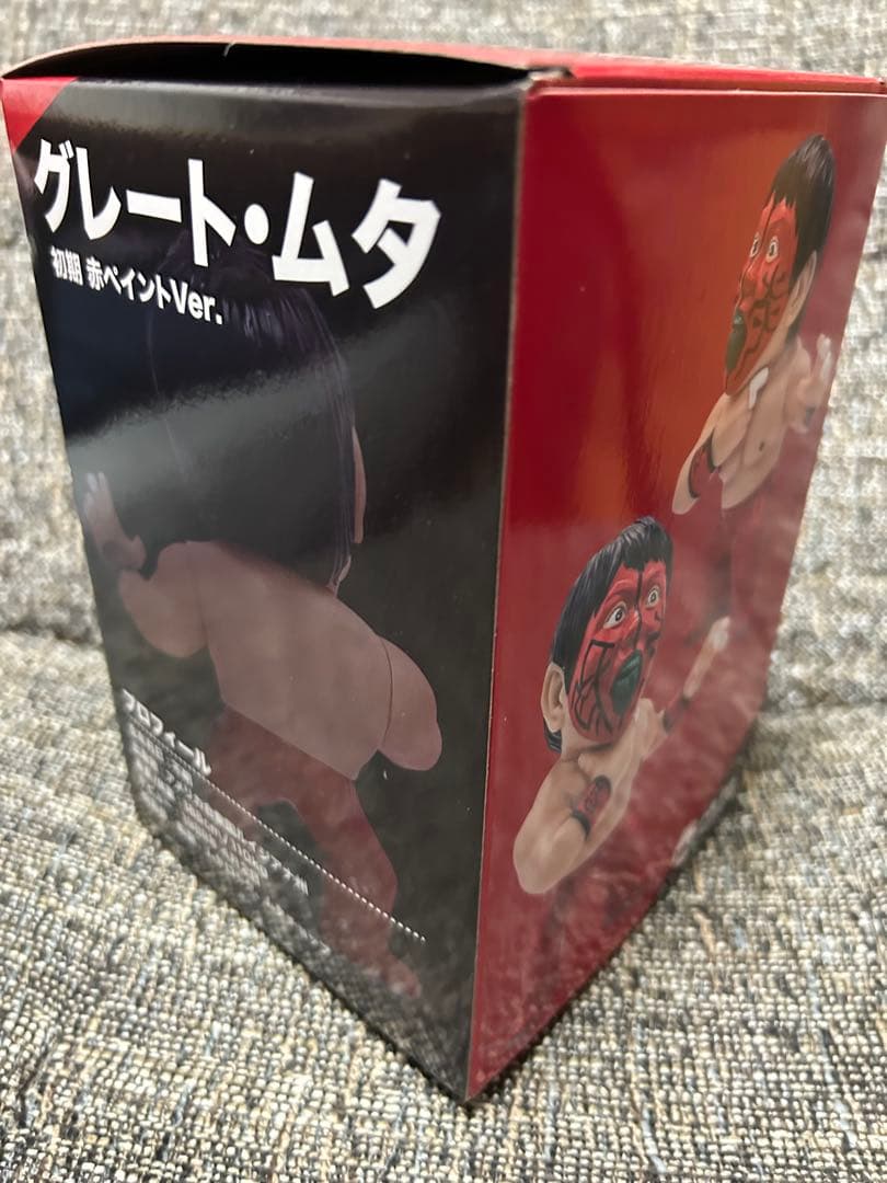 16dソフビコレクション★グレート・ムタ 初期 赤ペイント 武藤敬司 ジュウロク