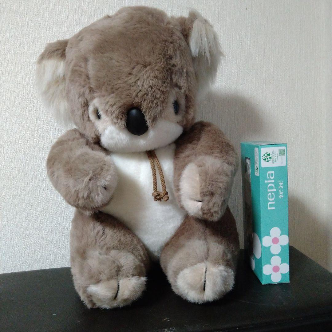 ▲たけのこ 大きなコアラのぬいぐるみ