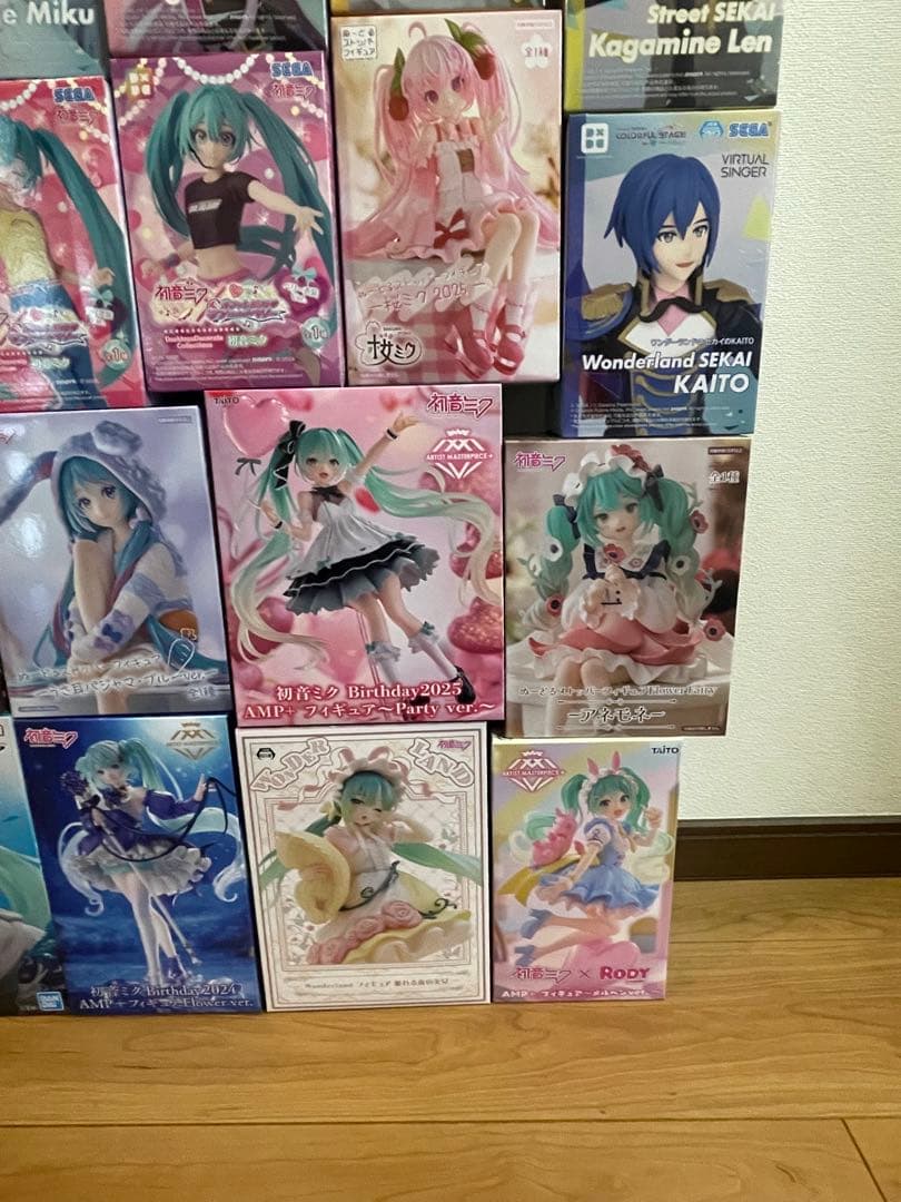 初音ミク　プライズ　フィギュア　20点　まとめ AMP レン　リン　カイト　他