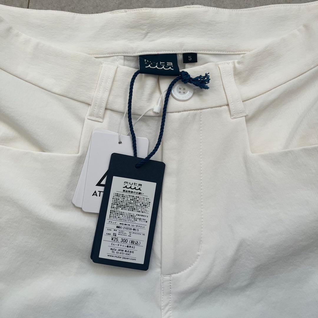 MUTA MARINE ストレッチナイロン セミワイドスラックス