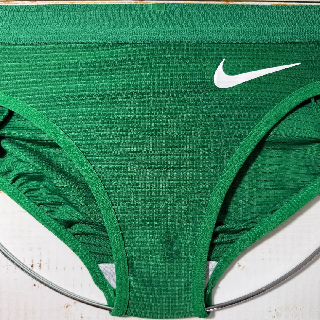 Nike ナイキ 女子陸上 レーシングブルマ ショーツ Green 海外XS