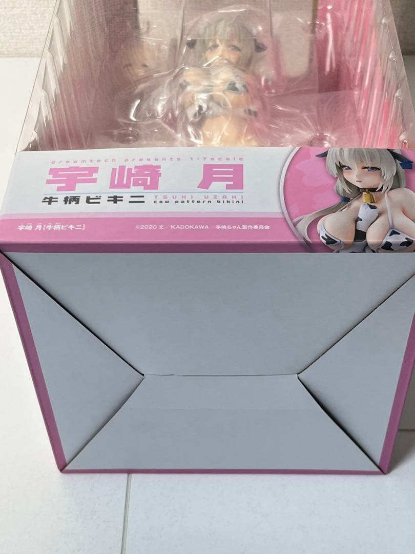 宇崎ちゃんは遊びたい！ 宇崎 月 牛柄ビキニ フィギュア　wave