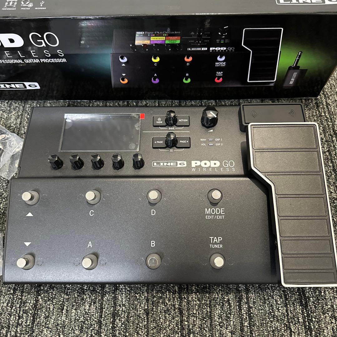 ギター L I N E 6   P O D  G O   WIRELESS