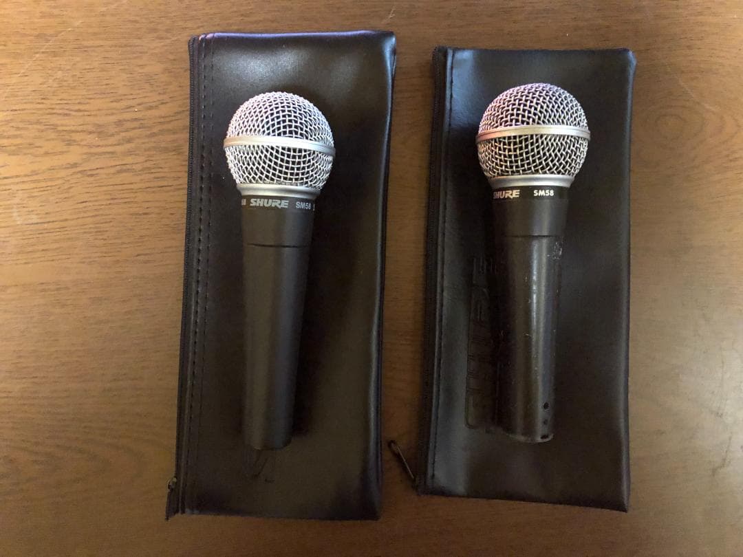 も*生様 SHURE SM58 ダイナミックマイク 2本セット