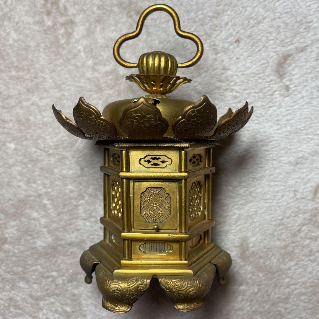 仏具 金灯篭 2台