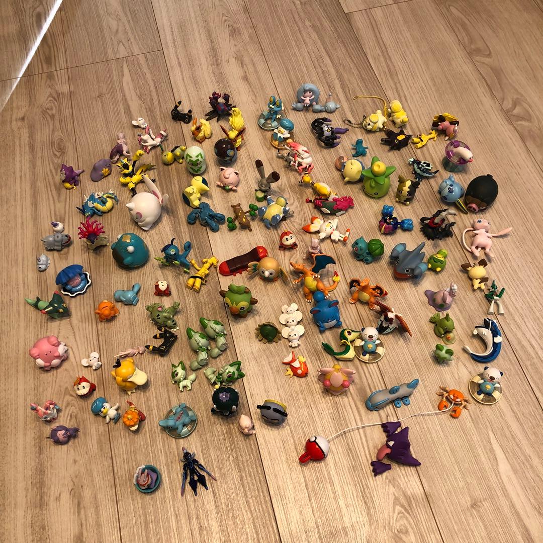 ポケモンキッズ　指人形　200個以上　フィギュアまとめ売り　オマケ多数