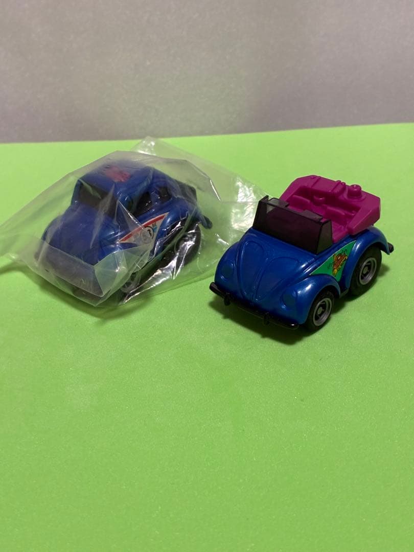 チョロQ、ワーゲン・紺メタ・ノーマルとオープン