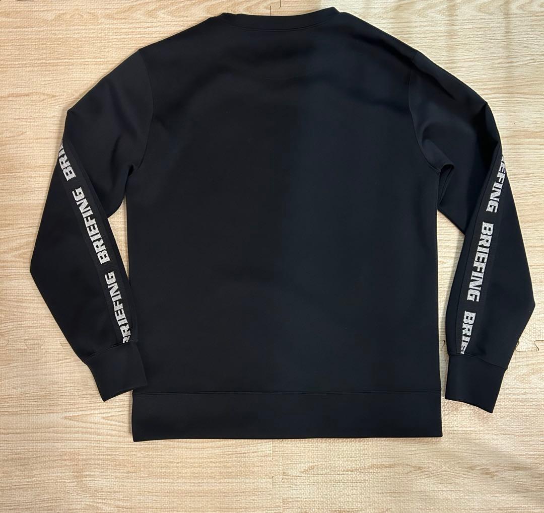 メンズウェア BRIEFING GOLF SIDE LINE CREW NECK M