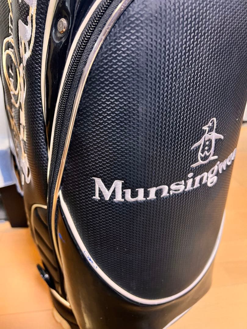 【最終値下げ】Munsingwear ブラック キャディバッグ
