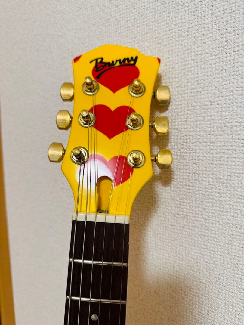 超レア極美品✨Burny MG-Jr.モッキンバード HIDE イエローハート