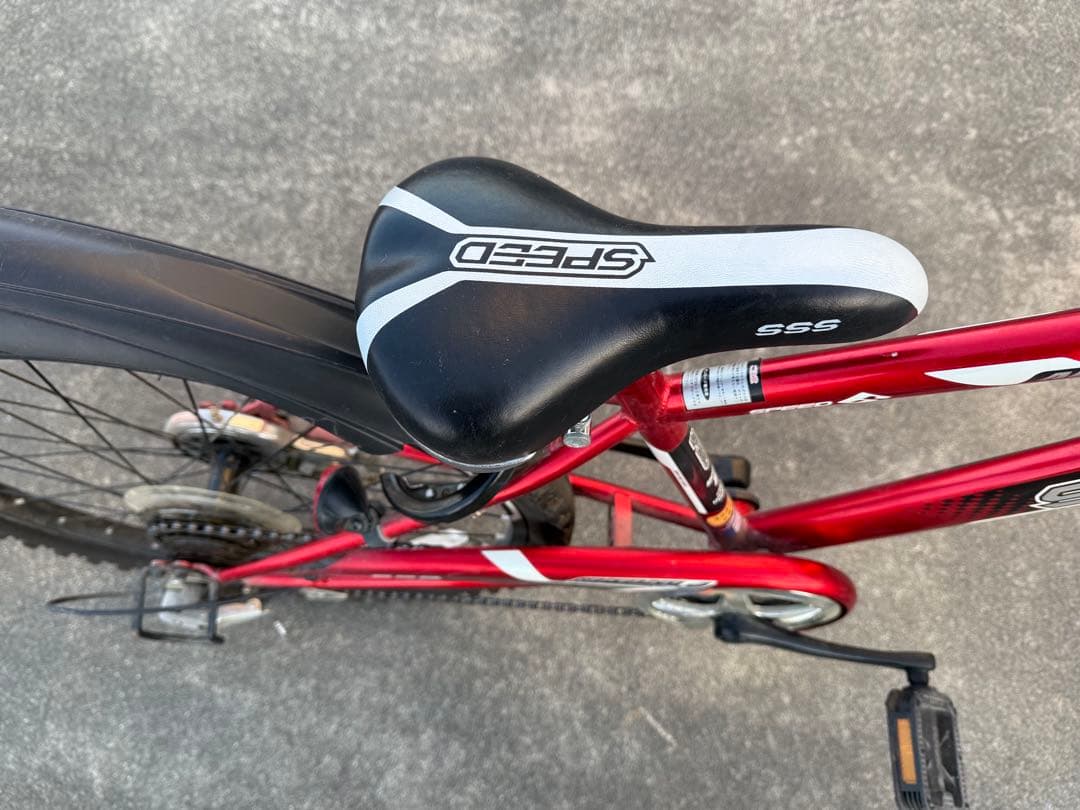【直接引き渡し限定群馬】24インチ　マウンテンバイクASAHIシマノ６段変速ギア