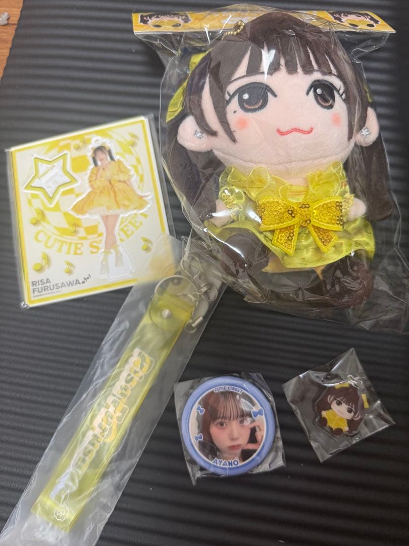きゅーすと全国ツアーグッズ　ふーりー　古澤里紗