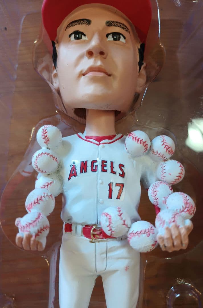 国内発送　大谷翔平　バブルヘッド人形　13奪三振記念