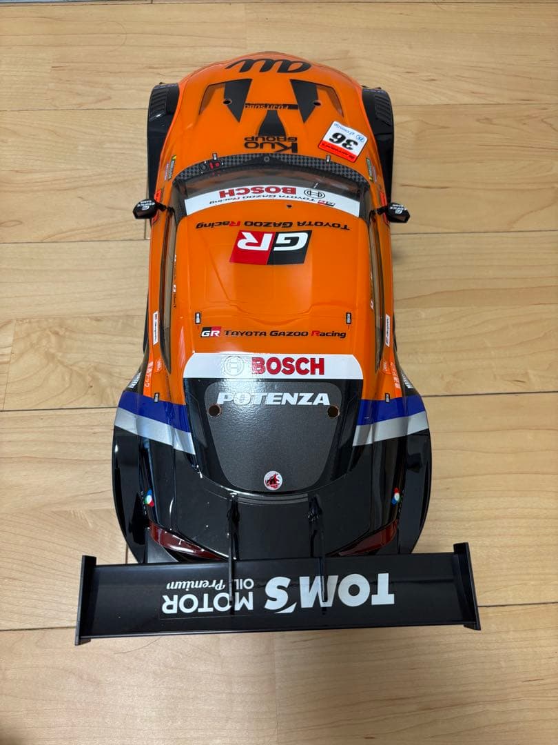 タミヤ tt02シャーシMOTULAUTECH GTR & TOM'Sスープラ