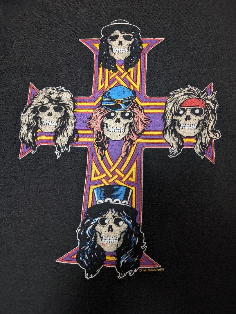 週末限定値下☆ガンズアンドローゼス　1988ツアーT　GUNS N' ROSES